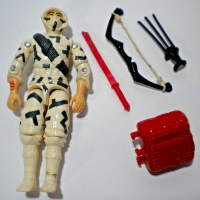 Vintage 1988 GI Joe Storm Shadow v2 Action Figure 100% Complete 80s Low Grade