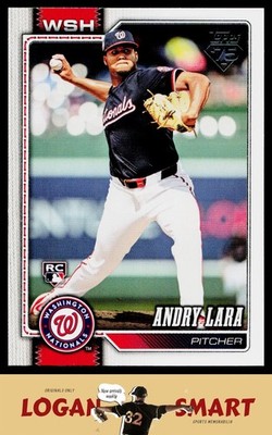Andry Lara 2026 Topps #36 RC Washington Nationals
