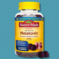 Time Release Melatonin 10mg Gummies, Maximum Strength Sleep Aid 80ct