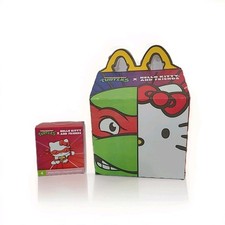 2025 Teenage Mutant Ninja Turtles Hello Kitty X Raphael Happy Meal Toy Brand New