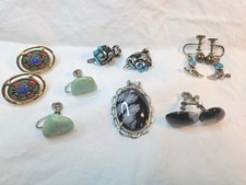 Assorted Earrings Clip-on and Screw-on. 5pr