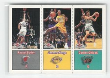 2002 Fleer Tradition Rasual Butler Jannero Pargo Gordan Giricek #291 RC USA