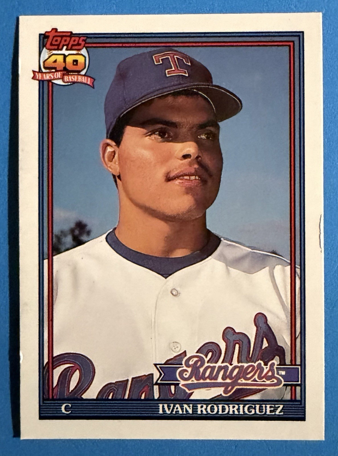 1991 Topps Traded #101T RC Ivan Rodriguez Rookie NRMT *shoeboxcards*