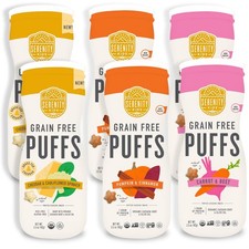 6 Months Grain-Free Baby Puffs Snack - Baby  Toddler Snacks for 6 Months -...