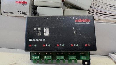 MÄRKLIN HO 60842 DECODER M84 FÜR BELEUCHTUNG UND SIGNALE FUNKTIONSTÜCHTIG OHNE BOX