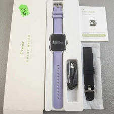 Letsfit E41 SmartWatch Bluetooth + blackband includ, Health Tracker (#2Box11)