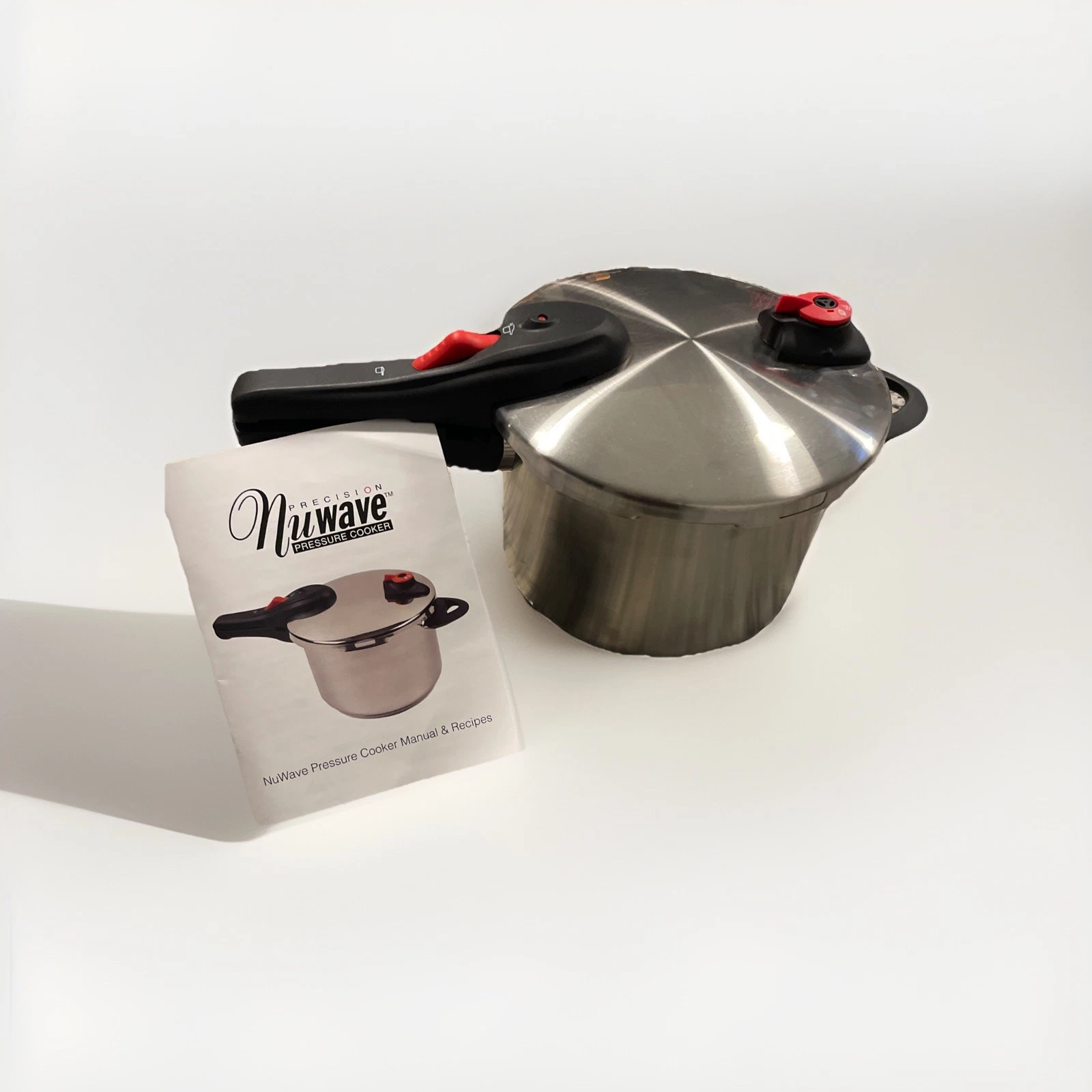 NuWave Precision Pressure Cooker Stainless Steel 6.5 Quart 31201 New