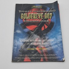 007 Goldeneye Brady Games Totally Unauthorized Strategy Guide Nintendo 64 N64