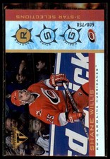 2000-01 Titanium Three-Star Selections Shane Willis 600/750 #21