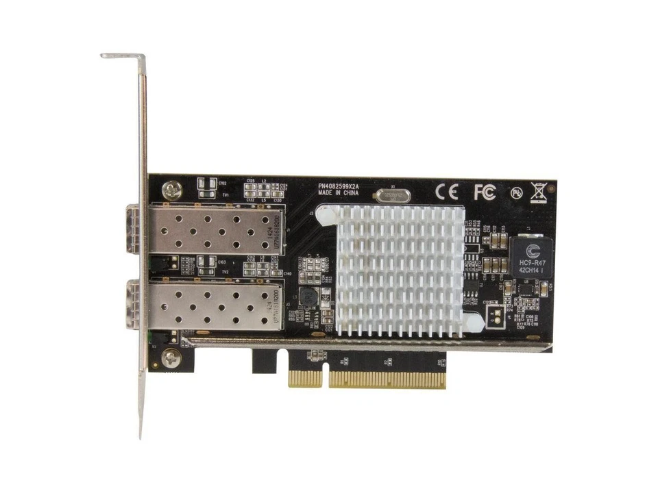 StarTech.com 10G Network Card, 2x 10G Open SFP+ Multimode LC Fiber Connector, - Image 2 of 4