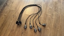 Haske Lighting "Spider" Multi-Light Pendant Rope Light 1.5m - 3 or 5 (Black)