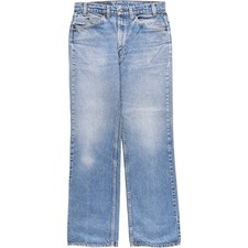 Vintage 80s 90s Levi's 20517 0217 Orange Tab Bootcut Denim Pants Made in USA 2