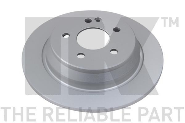 2X Bremsscheibe NK 313376 FüR Mercedes W639 Vito Mixto Viano Bus 109 CDI 639 601-image