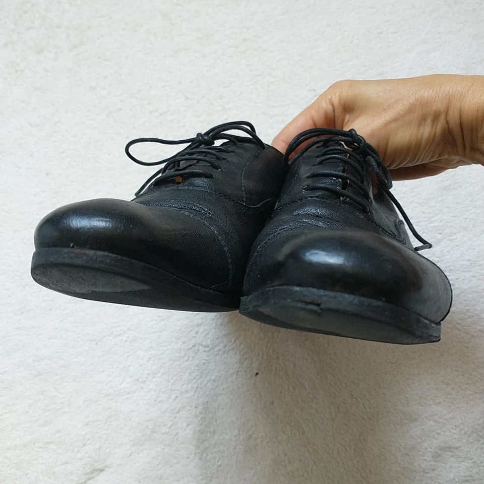 Zapatos con cordones Church's para mujer 38,5 negros puntera punta de ala vestido Foto 3 de 4