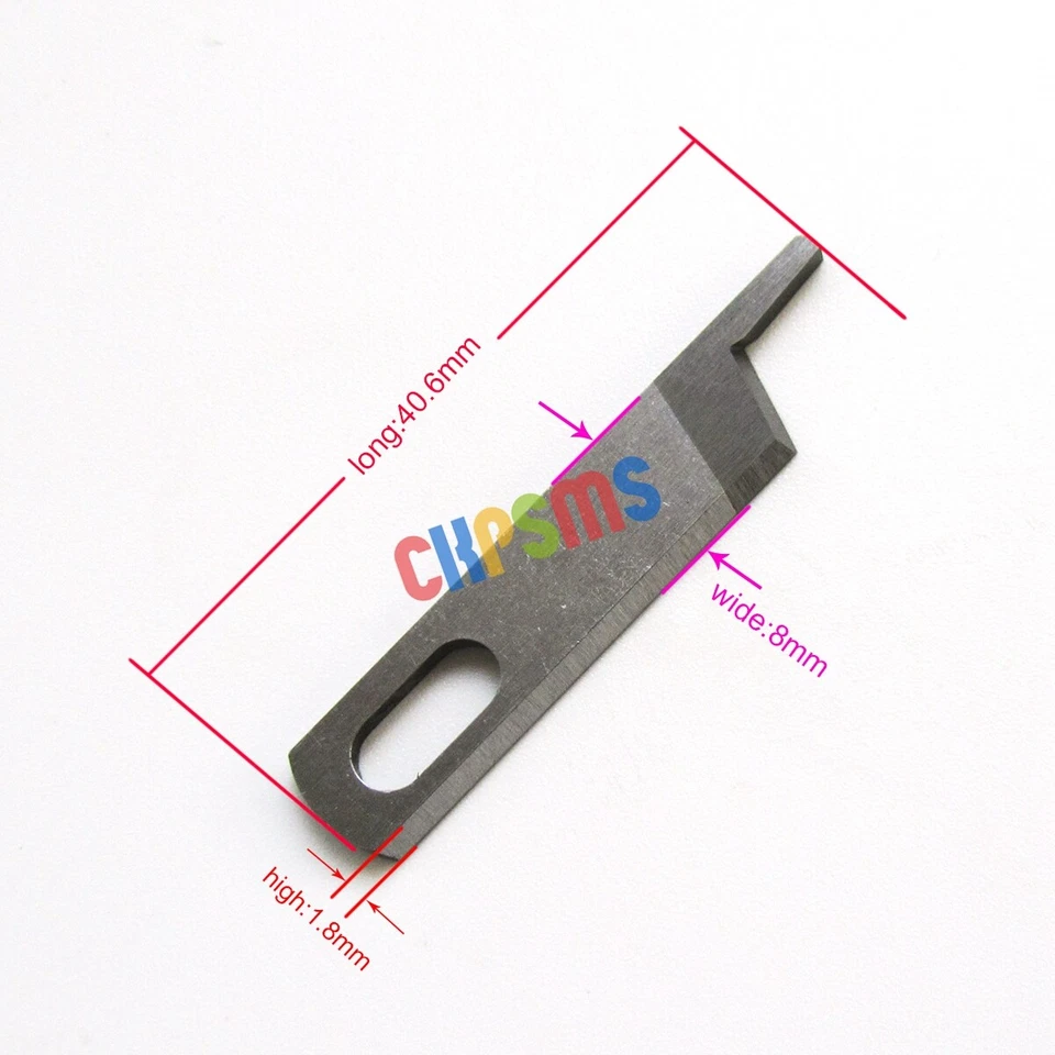 CUCHILLO hoja superior de carburo para Singer 14CG744 14CG754 14SH654 14SH644 14SH744 Foto 3 de 4