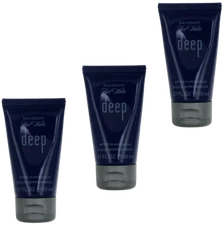 Cool Water Deep By Davidoff For Men Combo Pack: ASB 5.1oz (3x1.7oz Bottles) New