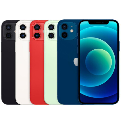 Neu Apple iPhone 12 (5G) - 256GB/128GB/64GB Smartphone Handys Ohne Vertrag 6,1''