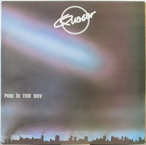 QUASAR Fire in the Sky LP U.K. Prog Rock Private Press w/Keith Turner—Clean Copy