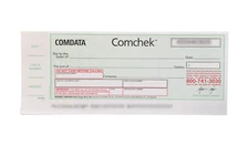 NEW COMDATA Comcheck Blank 5 Units