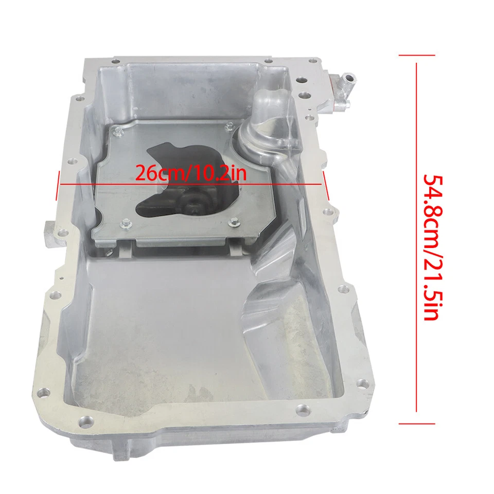 Engine Oil Pan For Cadillac Chevy GMC Hummer Pickup Truck 1999-07 4.8L 5.3L 6.0L - Изображение 2 из 4