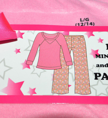 Min様 Women's Pink Geo Minky Fleece Flannel 2 Pc. Pajama Sleep Set Sizes