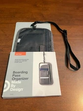 Made by Design Wallet ID Passport Boarding Pass Travel Organizer RFID BLOCKING