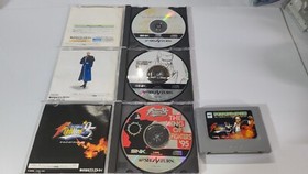 Sega Saturn King of Fighters 95, 96, 97 Japan with KOF95 cartridge