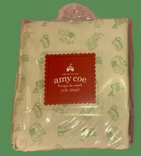 Amy Coe Target le cirque des enfants Circus Baby Crib Sheet Vintage NEW IN PKG