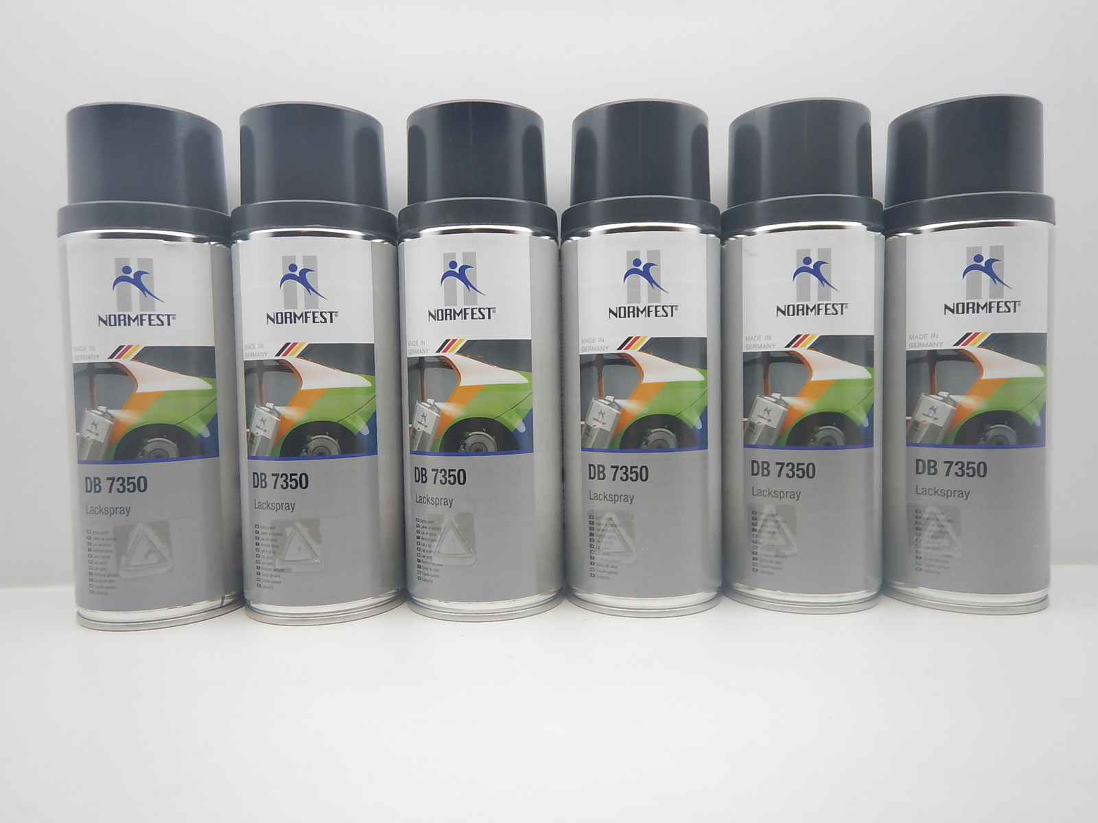 FORCH Fenstergrau RAL 7040 Lackspray – 400ml, Witterungsbeständig, Schnell Trocknend