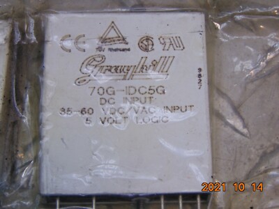 (1) NOS GRAYHILL 70G-IDC5G AC/DC INPUT MODULE