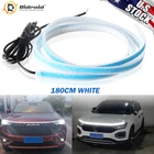 180cm Start Scan Dynamic WHITE LED DRL Hood Light Strip Daytime Running Light