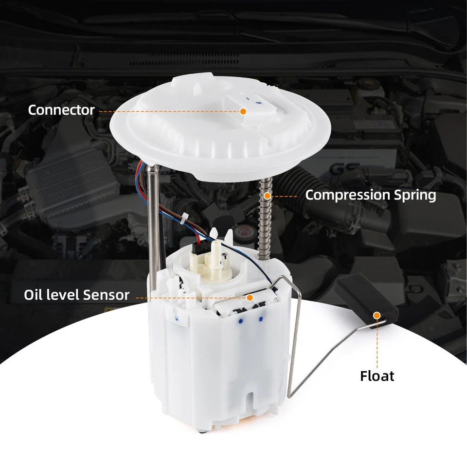 Conjunto de bomba de combustible eléctrica para Mercedes-Benz W164 ML3 2006-2011 1E8924M SP5120M Foto 3 de 4