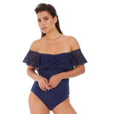 Fantasie Swim Marseille FS6688 Twilight Underwired Bardot Swimsuit 32E