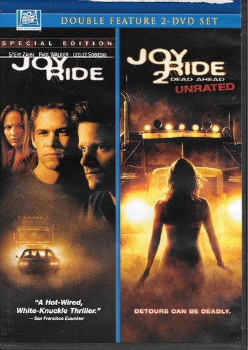Joy Ride - 2 Pack Double Feature Dead Ahead (DVD, 2-Disc Set; Widescreen)
