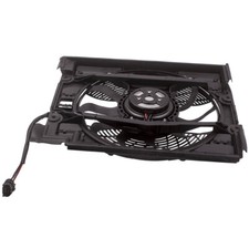 AC Radiator Condenser Cooling Fan for BMW 5 Series 525i 528i 528iT 530i 540i M5