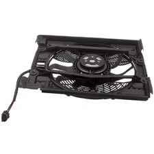 AC Radiator Condenser Cooling Fan for BMW 5 Series 525i 528i 528iT 530i 540i M5