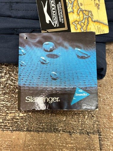 Slazenger Waterproof Sympatex Golf Rain Pants NWT Blue XL - Picture 16 of 19