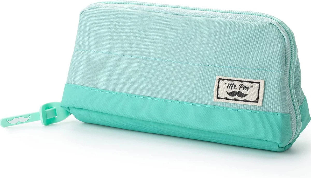  Pencil Case, Mint Green, Pencil Pouch, Pencil Bag, Pen Case, Pen Pouch,  Pen Ba