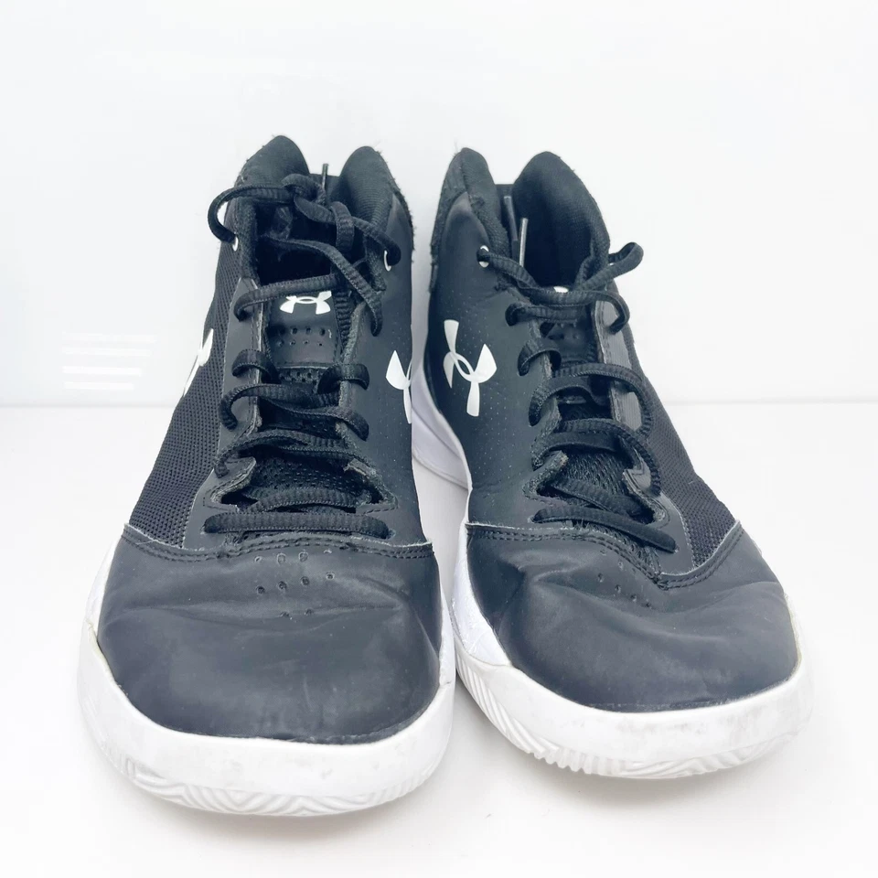 Under Armour Womens Jet 3020633-100 Black Basketball Shoes Sneakers Size 8.5 - Image 3 of 4