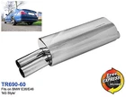 Exhaust performance s/steel muffler for BMW E36 E46 to give a M3 look, TR690-60
