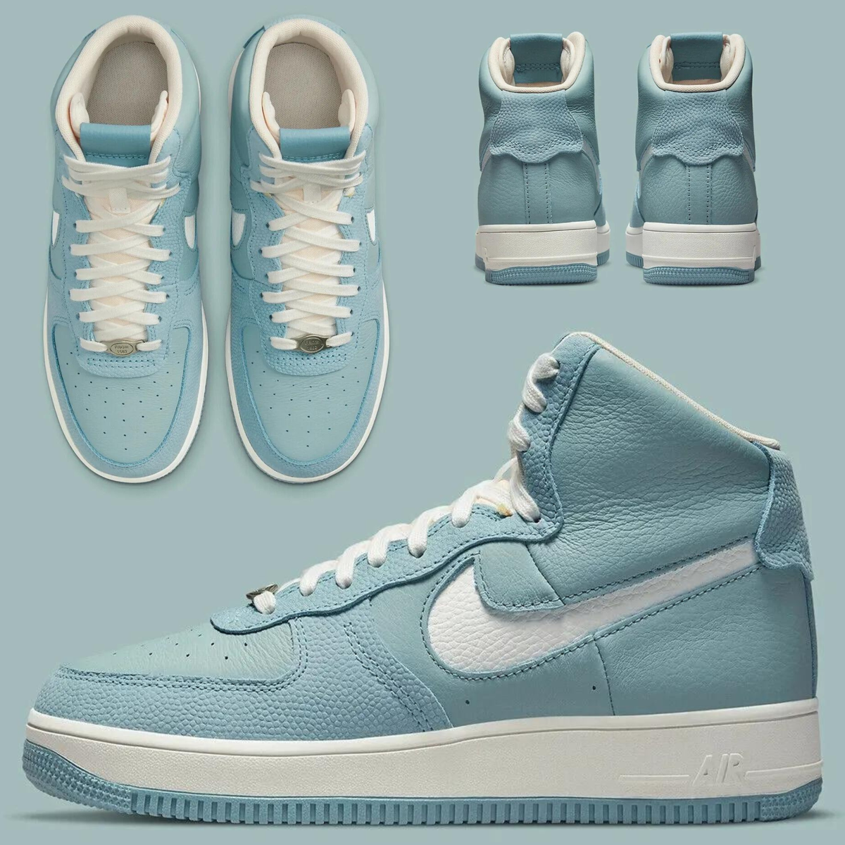 Nike Air Force 1 Sculpt Shoes Ocean Cube Blue White DQ9325-300