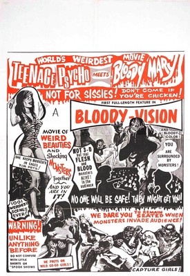 Incredibly Strange Creatures 02 Poster Leinwand Film Film Druck A0 A1 A2 A3 A4 A5