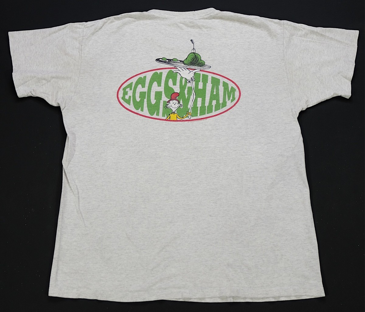 Rare Vintage DR. SEUSS Green Eggs & Ham 1994 Single Stitched T 