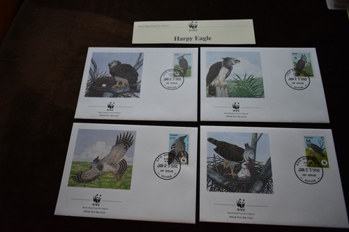 WWF World Wildlife Fund First Day Covers, Birds, Sealife, Polar Bears, Whales - Picture 12 of 18