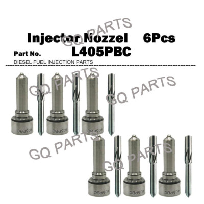 L405PBC 6Pcs Fuel Injector Nozzle for DAF CF85 XF105 1846419 1905001 BEBJ1A00202