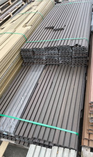 NeoTimber Wood Composite Slatted Cladding Boards Chocolate Wood Finish