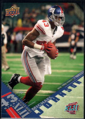 2008 Upper Deck Super Bowl XLII New York Giants - Pick A Player