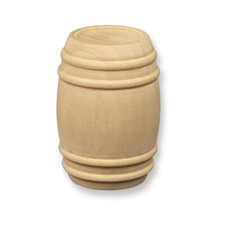 G SCALE WHISKEY BARRELS 1/24 scale all wood u...