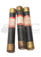 LOT OF 3 ECON ECS 1 4/10 ALL PURPOSE FUSE 1-4/10A 600VAC