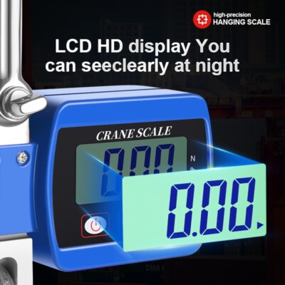 Digitale Kranwaage 2000 Kg – Mit LCD-Display, Fer Produktbild-Vorschau 2